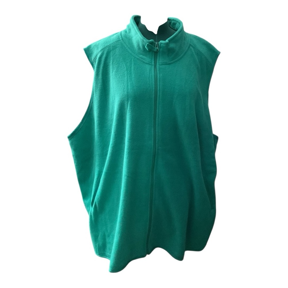 🦄 Woman Within Teal Microfleece Vest